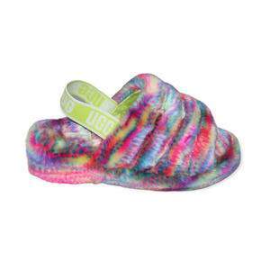 UGG カラフルファーサンダル Fluff Yeah Pixelate UGG Fluff Yeah Slide Pixelate - Trenton